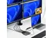 USB-C naar Quad-Monitor Adapter 4K 60Hz DisplayPort