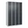 locker,HxBxD 1850x1200x500mm,4vak,vak B 300mm,draaigrendel