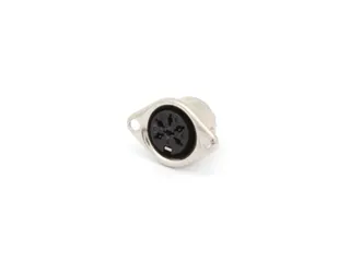 Vrouwelijke 6P Din Plug, Chassismontage - 1