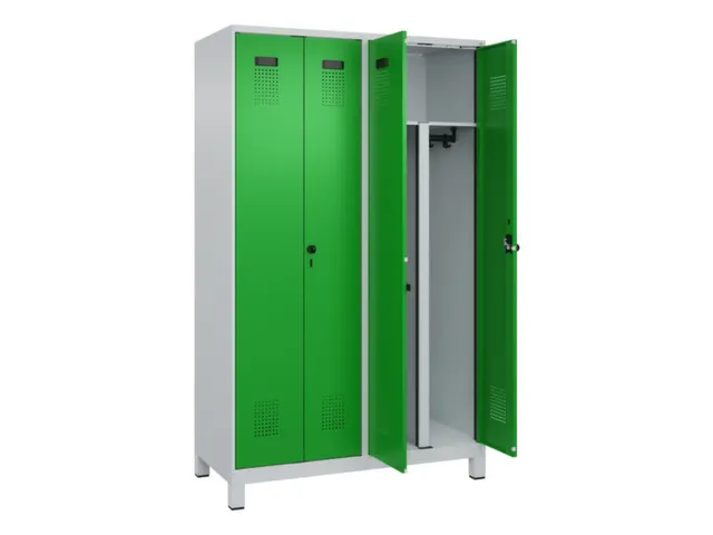 PBM-locker,HxBxD 1950x1200x500mm,4vak,vak B 300mm,draaigrendel