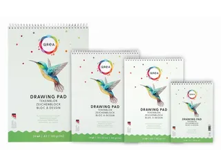Tekenblok Qrea A3 160gr spiraal - 3