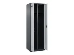 locker voor scheiding van kleding,HxBxD 1850x600x500mm,2vak