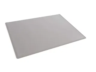 Schrijfonderlegger 650x500 mm met transparante cover PP Grijs - 1