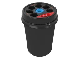 Robuuste Bekerbak Envirocup Grande 120 Liter Zwart
