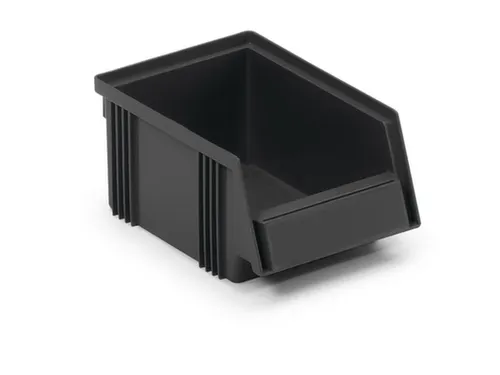 ESD-zichtbak,HxBxD 75x105x165mm,PP,zwart