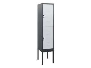 dubbeldekse locker,HxBxD 1950x400x500mm,1x2vak.,vak B 400mm - 1