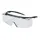 Uvex Super OTG 9169.585 overzetbril, heldere lens, zwart montuur