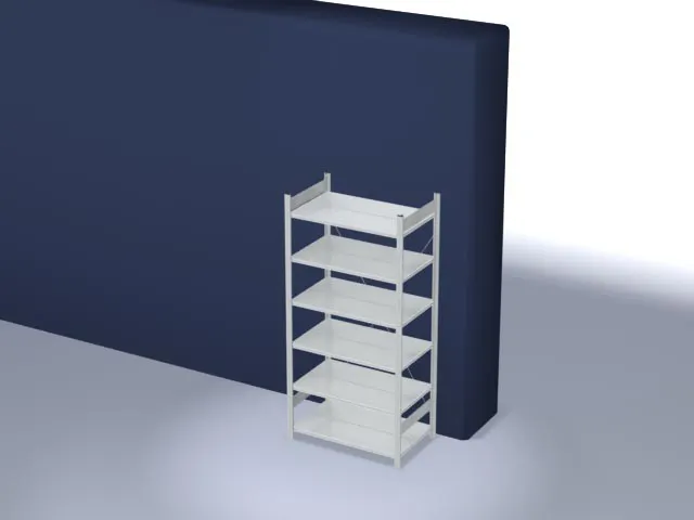 dossierstelling,grondveld,HxBxD 2000x1060x635mm,vaklast 90kg
