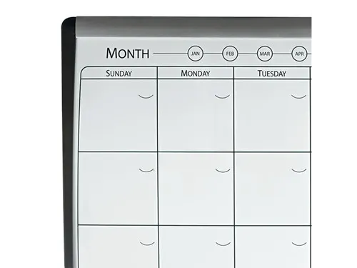 Nobo magnetisch combibord met maandplanner 58.5x43cm