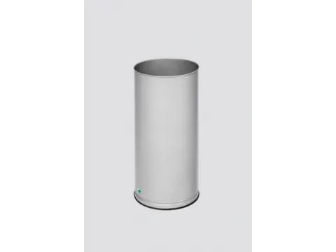 paraplubak,HxØ 610x270mm,staal,zilverkleurig,glad