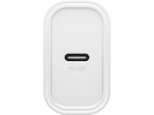 Standaard EU AC-adapter 20W 1 USB Type-C wit