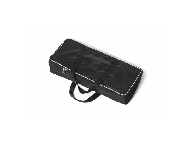 Zipper-Wall Banner 80x200cm ronde hoek Zwarte voet