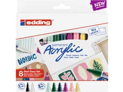 Acrylmarker edding starterskit klein Scandinavisch