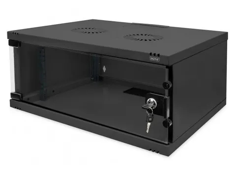 Netwerkkast Ongemonteerd 4U 60kg 483mm 19'' 241x540x400mm Zwart