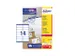 adresetiket Avery QuickPeel 99,1x38,1 wit 100 vel 14 etiketten per vel