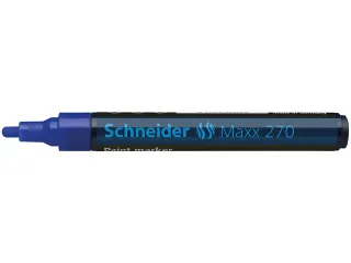 Lakmarker Schneider Maxx 270 1-3 mm blauw - 10