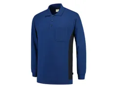 Tricorp TS2000 302001 Bicolor polosweater, korenblauw/marine, maat XL,
