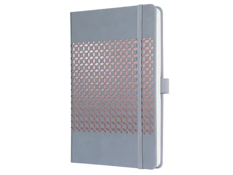 Notitieboek Sigel Jolie Impress A5 hardcover gelinieerd 'Glacier Grey'