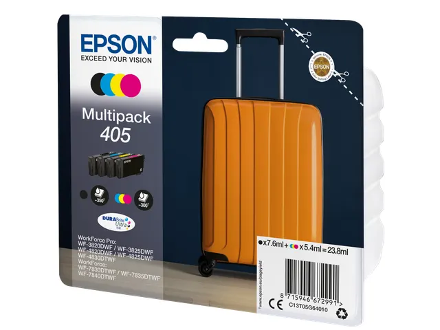 Multipack 4-colours 405 DURABrite Ultra Ink