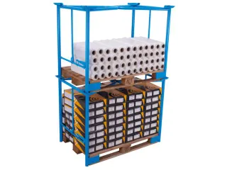 Pallet-stapelbeugel 800x1200x800mm Belasting 1500kg Ral 5012 - 6