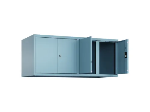 opzetkast,v. locker voor scheiding van kleding,4vak.,vak B 300mm