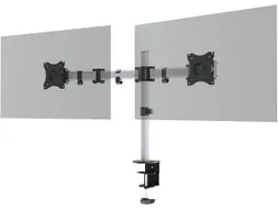 509523 DURABLE Select monitorarm 8kg dubbel 13-27 inch zilver