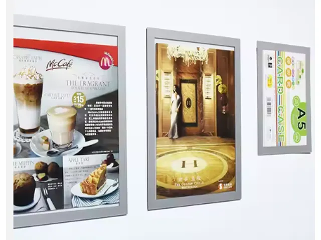 Cadre magnétique A4 noir