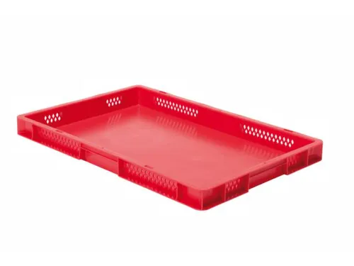 Euronorm-stapelbak 9.5l H X L X B 50x600x400mm Rood