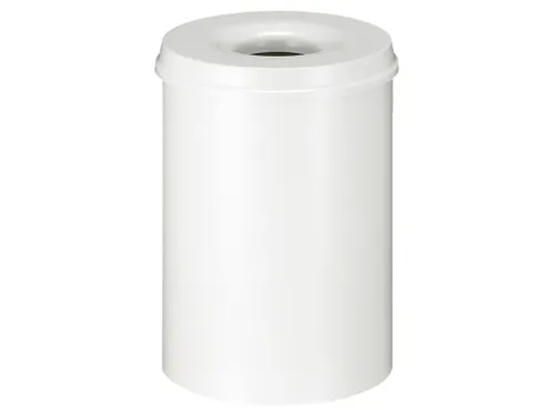 Vlamdovende papierbak 30 liter Grijs/Wit