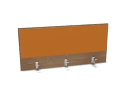 opzetpaneel,v. bureau,aanbouw achter,B 1200mm,NT-cherry,BN3005-geel