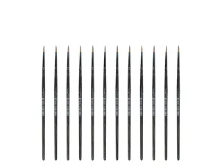 Penseel Kangaro Serie 340 rond Nr. 2 synthetisch doos 12 stuks - 1