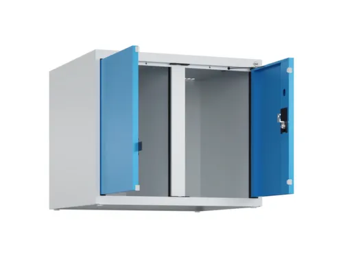 opzetkast,v. locker voor scheiding van kleding,2vak.,vak B 300mm