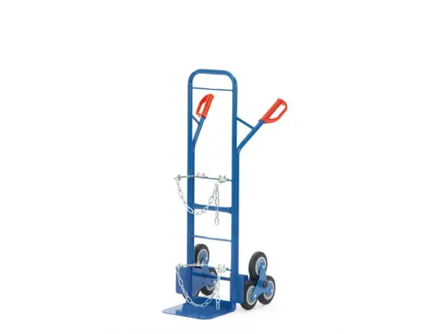 trapsteekwagen,3sterren,draagverm. 200kg,RAL5007,TPE-banden