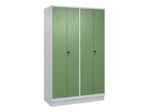 PBM-locker,HxBxD 1950x1200x500mm,4vak,vak B 300mm,draaigrendel