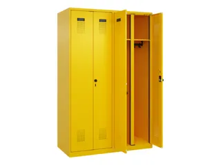 locker voor scheiding van kleding,HxBxD 1850x1200x500mm,4vak - 1