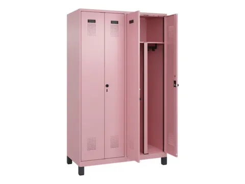 PBM-locker,HxBxD 1950x1200x500mm,4vak,vak B 300mm,draaigrendel