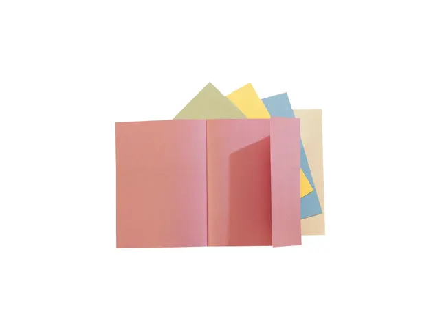 Dossiermap Exacompta Super A4 160gr 1 klep assorti 100 Stuks