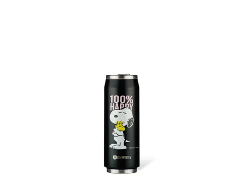 Thermosbeker Les Artistes Paris blik 500ml Happy Snoopy met rietje