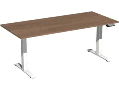 Bureau à hauteur réglable élec. HxlxP 730-1230x1800x800mm