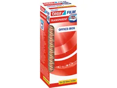 Tesa Office Box Plakfolie Transparant 12mmX33m 12 Stuks