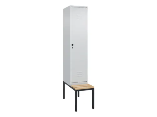 locker voor scheiding van kleding,HxBxD 2120x400x815mm,1vak