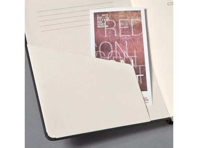 Carnet de note Sigel Conceptum Pure hardcover A5 noir quadrillé