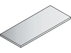 Stalen bodem,v. universele kast,BxD 1200x500mm,draagverm. 70kg,staal
