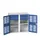 universele kast,HxBxD 1000x1050x550mm,2xStalen bodem,4lade(n)