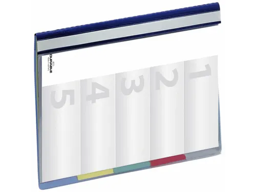 Organisatiemap Durable Divisoflex A4 blauw