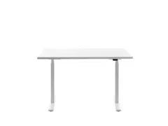 Elektrisch ihv bureau,HxBxD 700-1200x1200x800mm,blad wit,T-voet wit