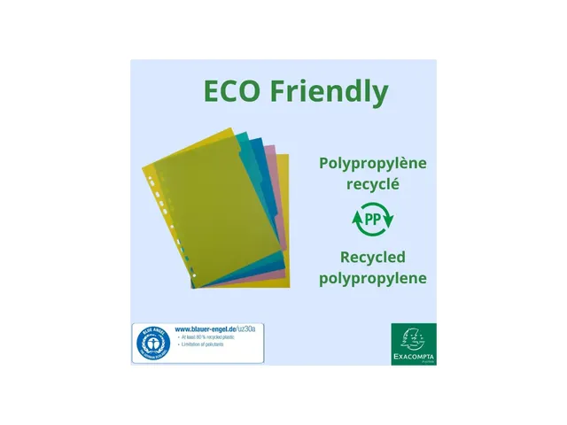 Tabbladen In Gerecyclede Polypropyleen Forever Young A4 5 Tabs