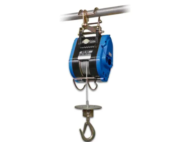 Elektrische Bouwkabellier 80kg Hefhoogte/Kabellengte 23m