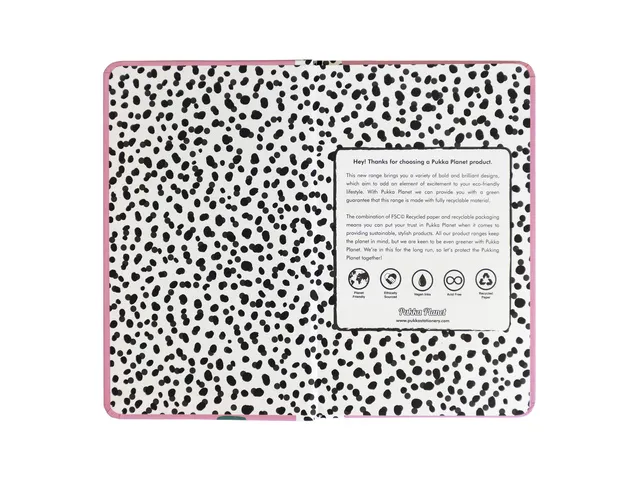 Carnet de notes Pukka Pad 13x21cm SC ligné It's a Prickly Subject