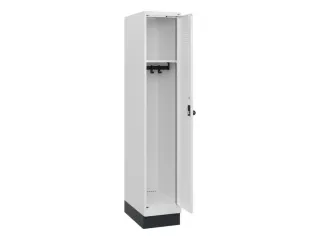 schoollocker,HxBxD 1630x300x500mm,1vak,vak B 300mm,draaigrendel,sokkel - 1